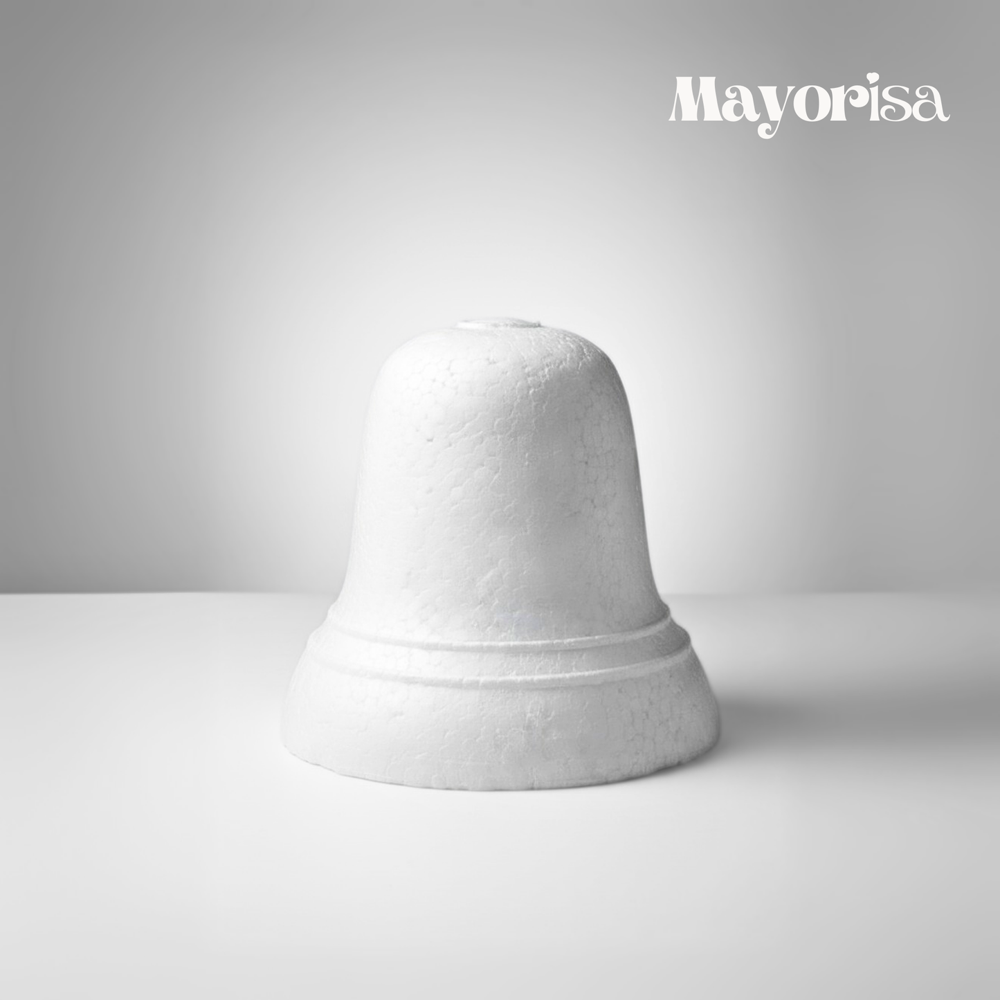 Campanas de Tecnopor para Decoración Navideña | Varios Tamaños