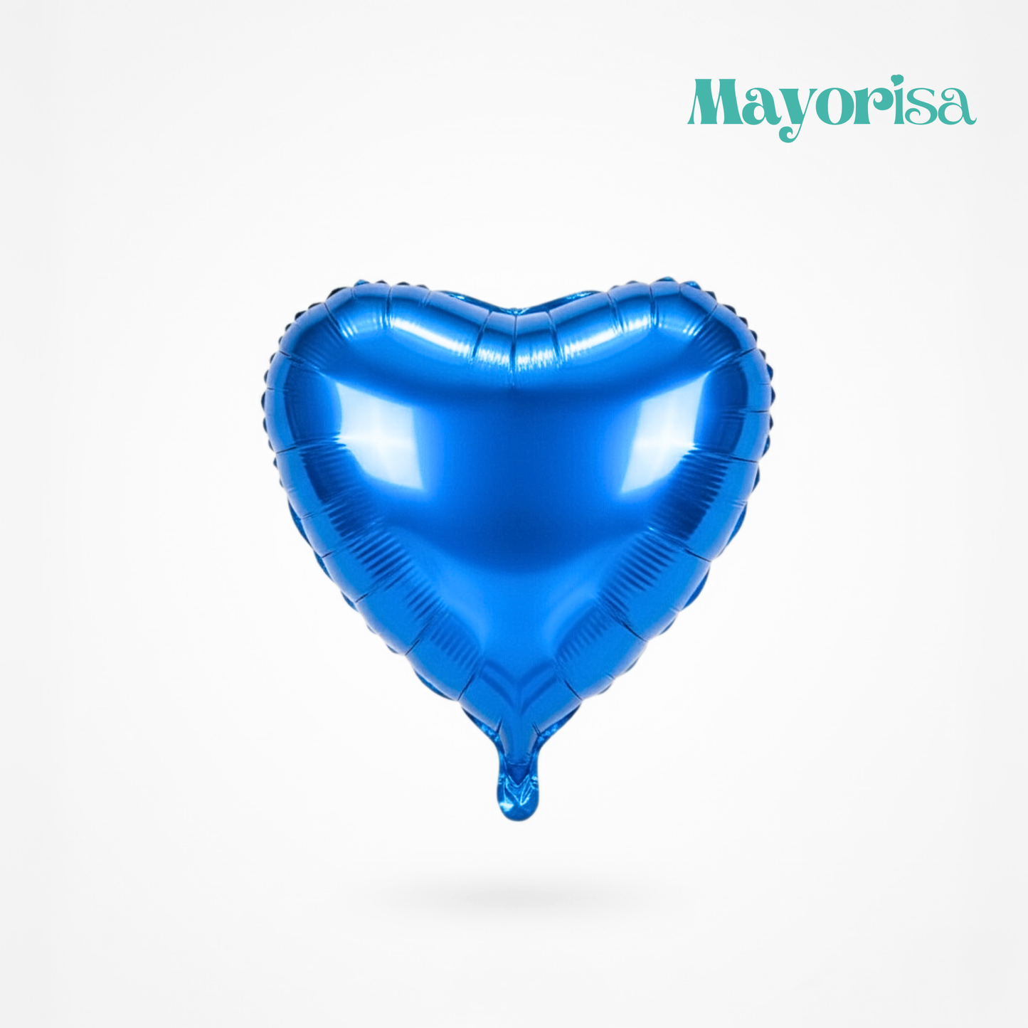Globo Metálico de Corazón #10 | Venta por Mayor