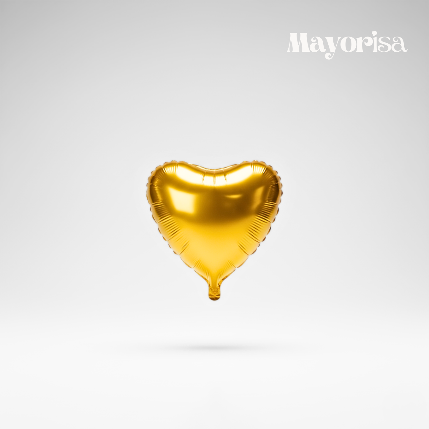 Globo Metálico Gigante de Corazón #18 | Venta por Mayor