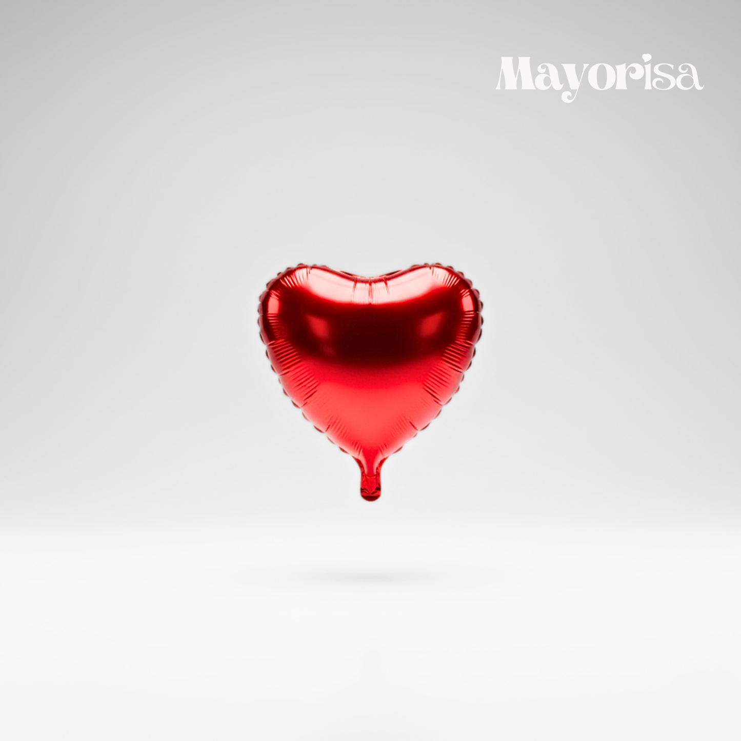Globo Metálico Gigante de Corazón #18 | Venta por Mayor