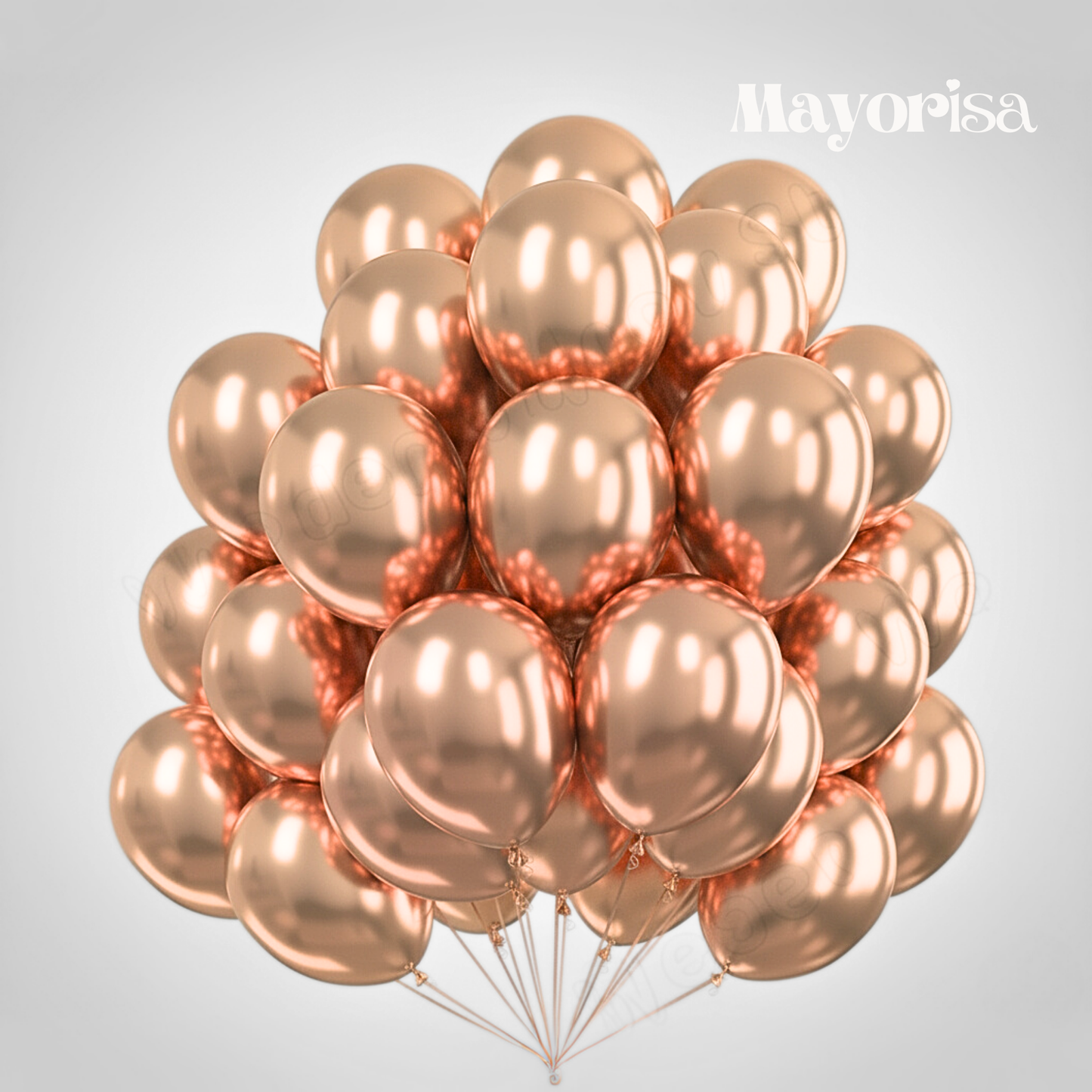 Globos Cromados #10 (Bolsa x50) | Colores Brillantes para Fiestas