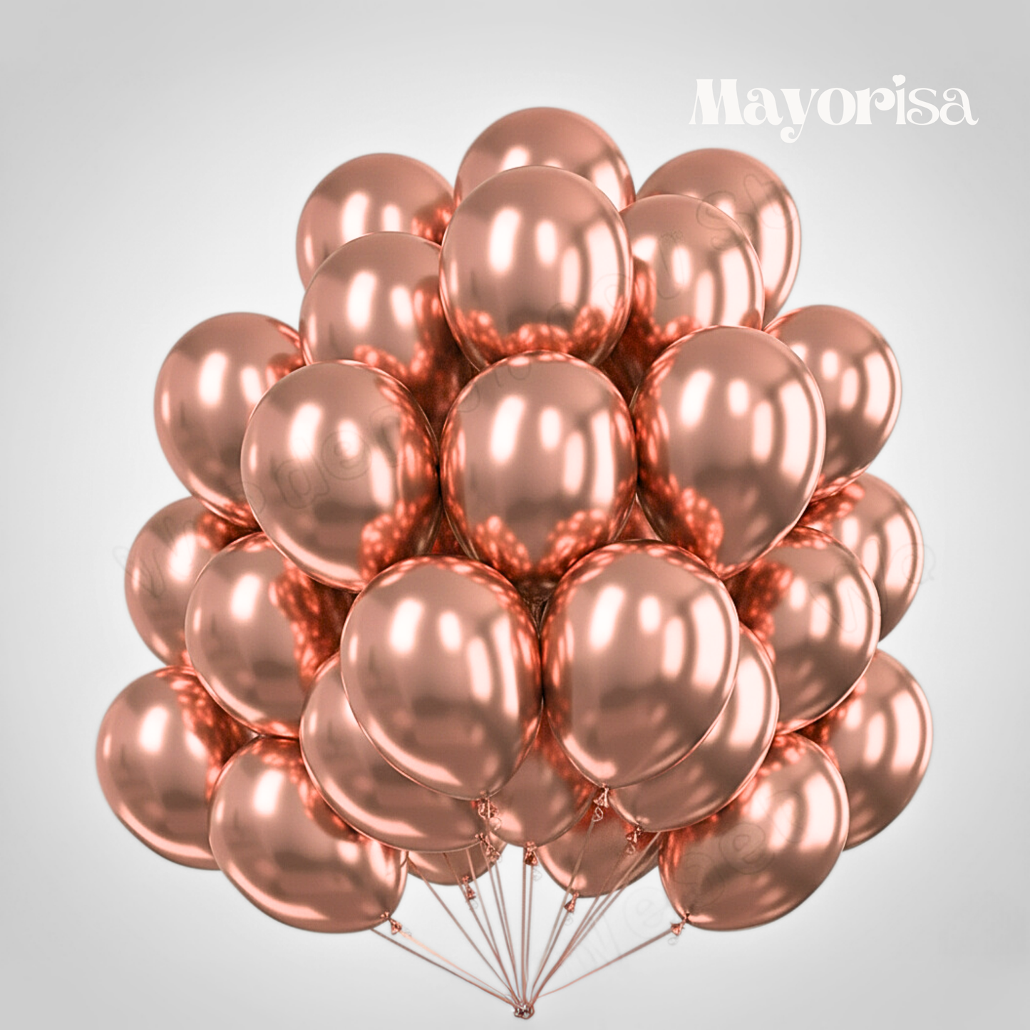 Globos Cromados #10 (Bolsa x50) | Colores Brillantes para Fiestas