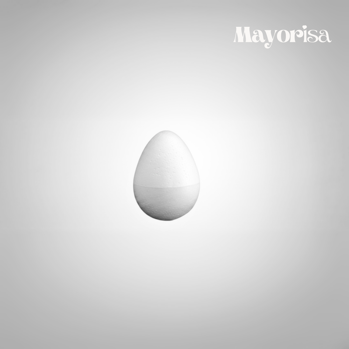 Huevos de Tecnopor para Manualidades y Decoración | Varios Tamaños