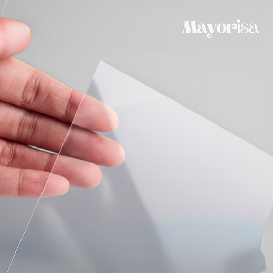 Láminas de Acetato Pet Transparente (70x100 cm) | 200 y 300 Micras