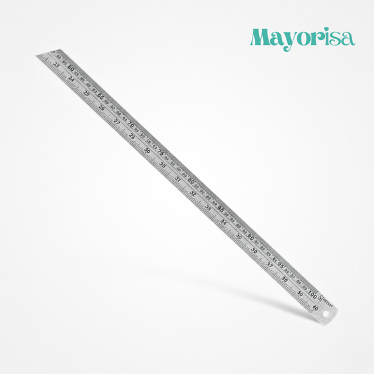 Regla Metálica de Acero Inoxidable | 50 cm y 100 cm