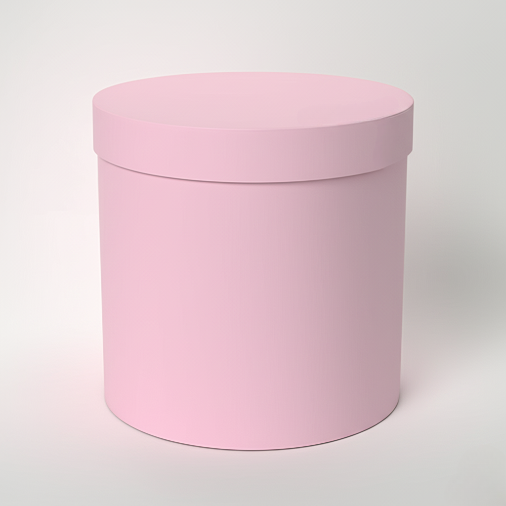 Cajas Cilíndricas para Regalos y Arreglos Florales (15x15 cm) | Calidad Standard y Premium