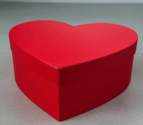 Cajas en Forma de Corazón para Regalos y Flores (25x28x10 cm)
