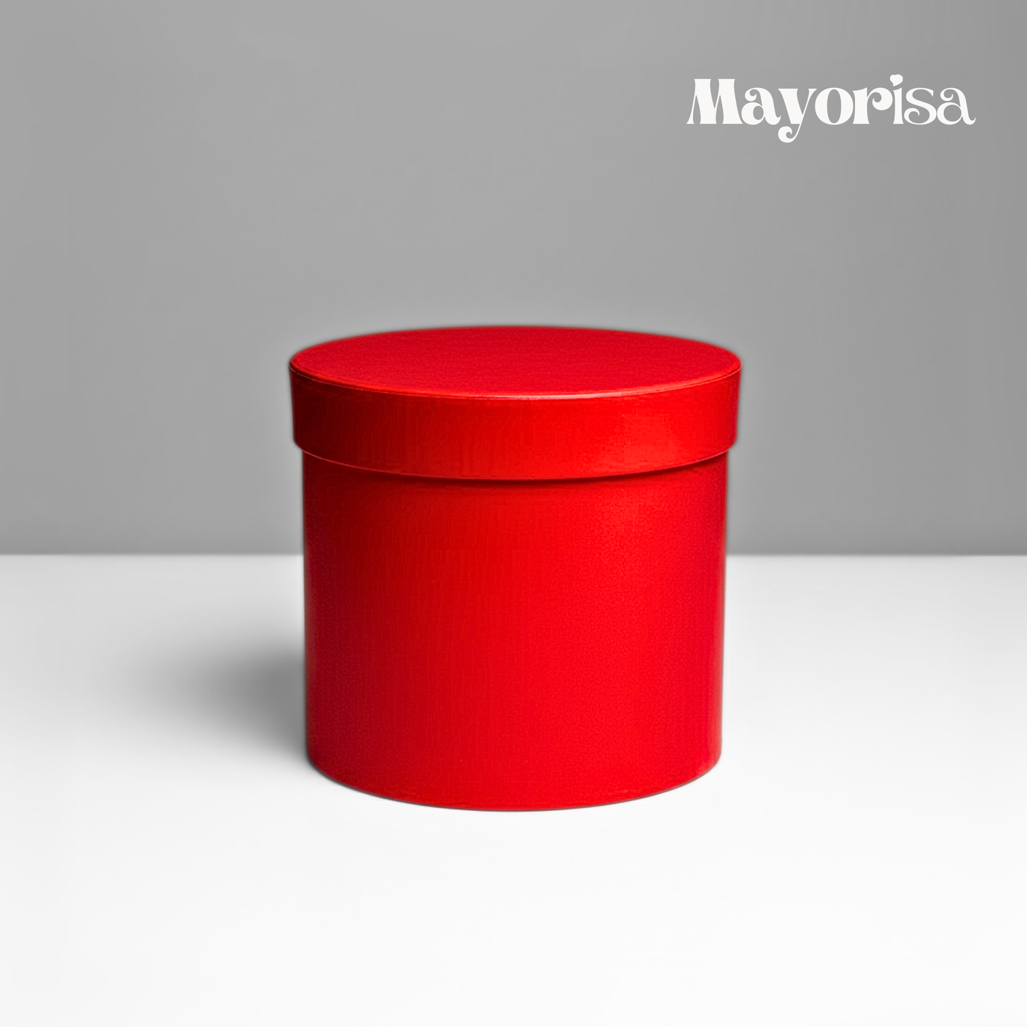 Cajas Cilíndricas para Regalos y Arreglos Florales (15x15 cm) | Calidad Standard y Premium