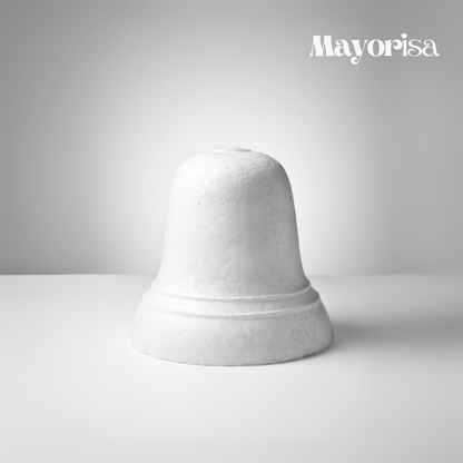 Campanas de Tecnopor para Decoración Navideña | Varios Tamaños