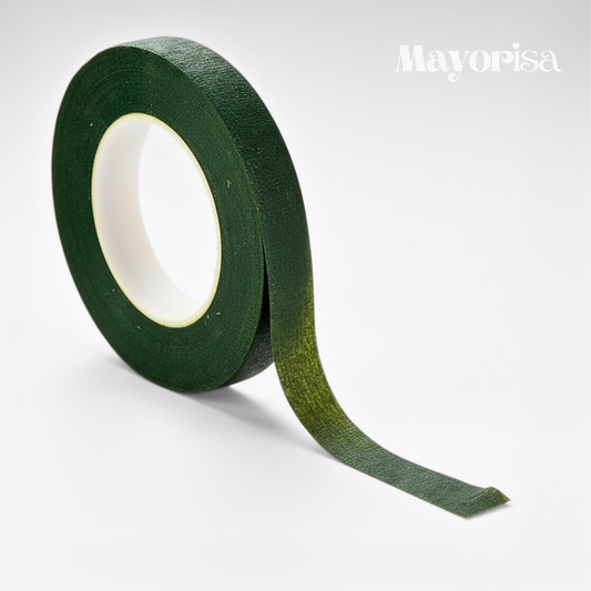 Cinta Floral Tape Verde (Floratel) para Arreglos Florales