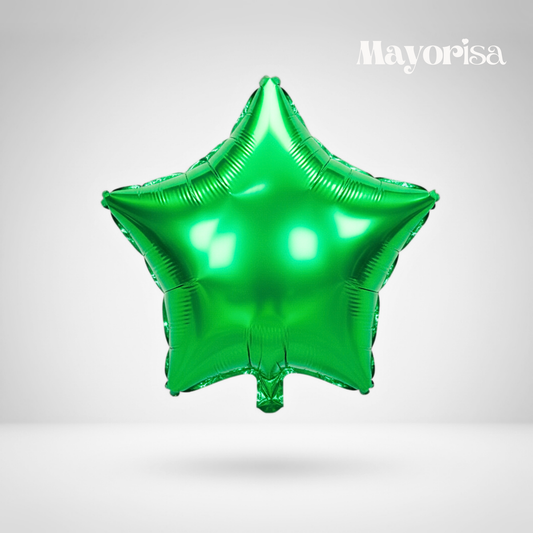 Globo Metálico de Estrella #10 | Venta por Mayor para Fiestas