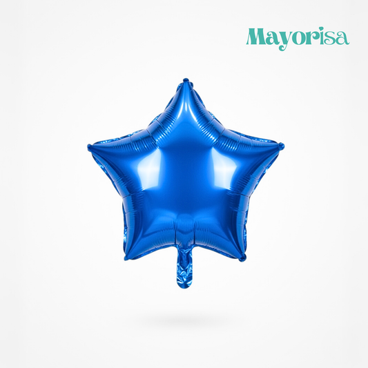 Globo Metálico de Estrella #10 | Venta por Mayor para Fiestas