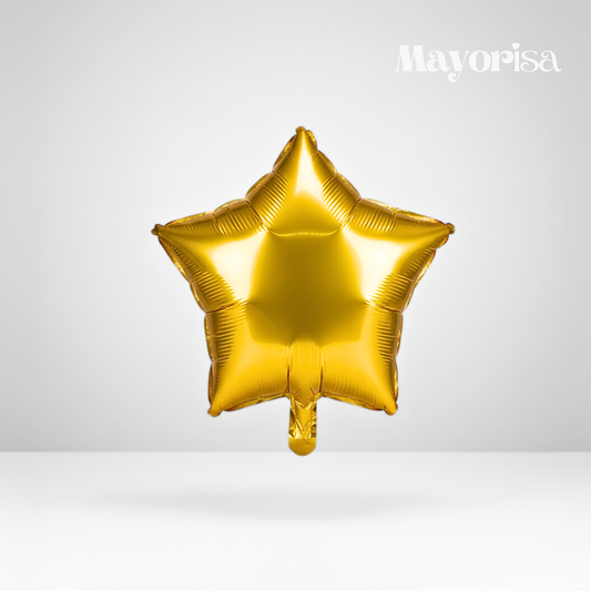 Globo Metálico Gigante de Estrella #18 | Venta por Mayor