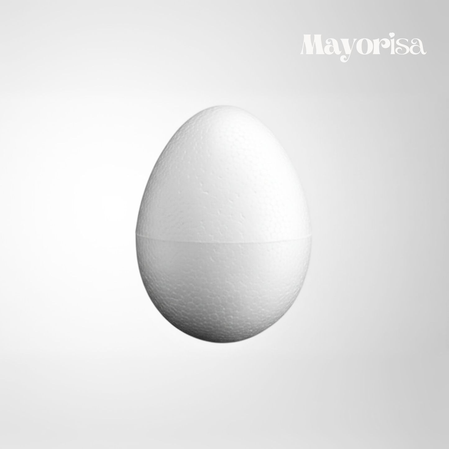 Huevos de Tecnopor para Manualidades y Decoración | Varios Tamaños