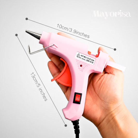 Pistola de Silicona Caliente Profesional | Para Barras Delgadas