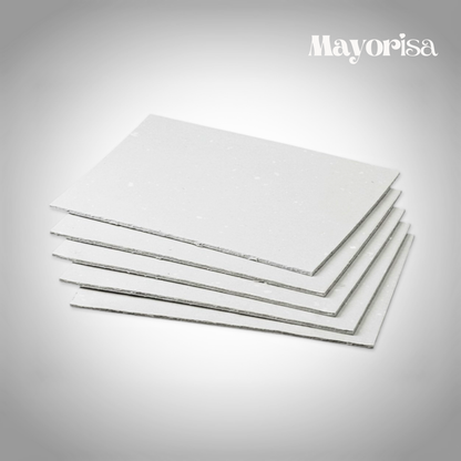 Plancha de Cartón Kappa Duro Grueso Gris para Cartonaje Encuadernación de 1 , 1.5 y 2mm | Pliego Completo 105 x 75 cm