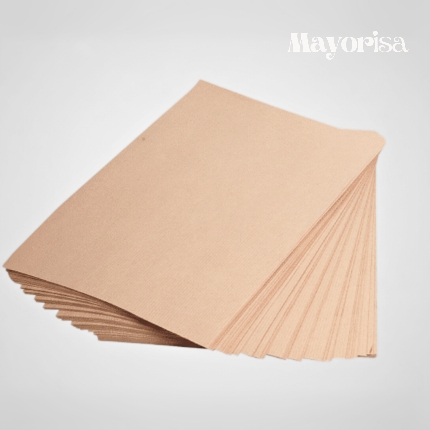 Pliego de Papel Kraft 50g (75x120cm) | Paquetes de 25, 50 y 100