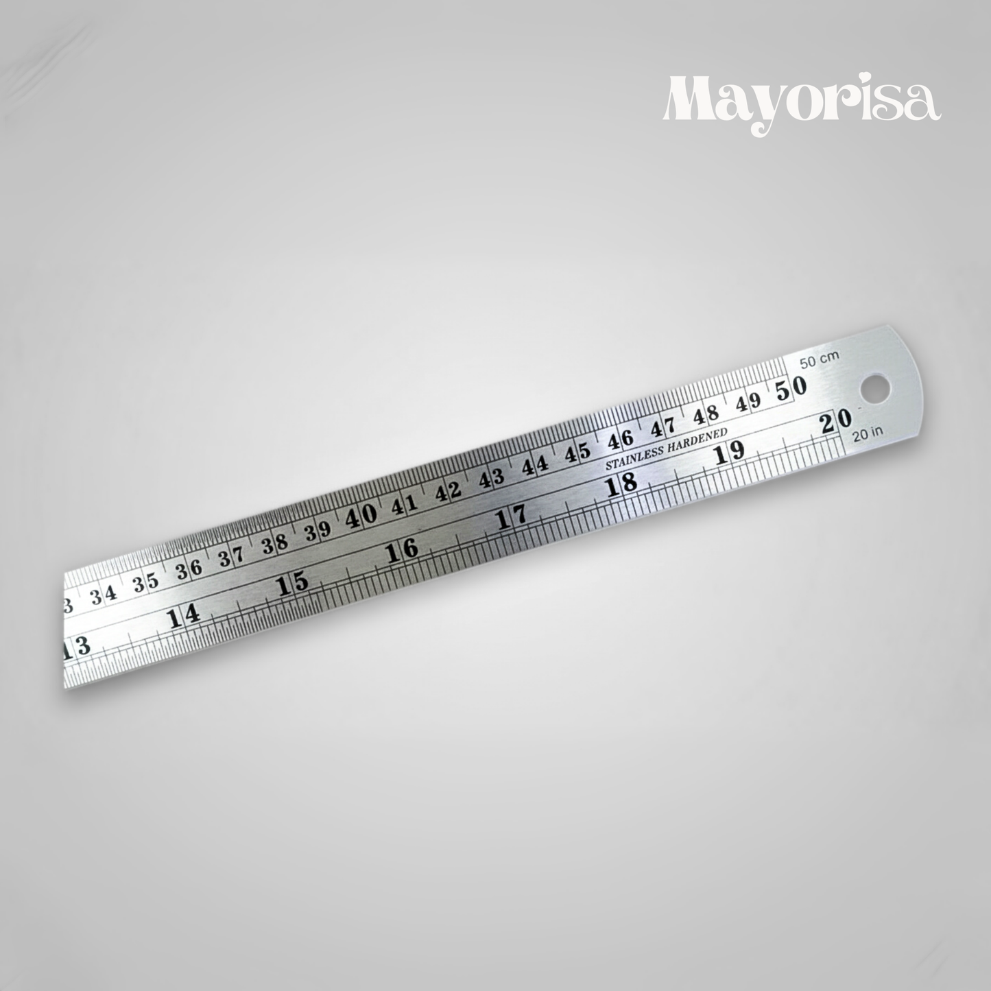 Regla Metálica de Acero Inoxidable | 50 cm y 100 cm