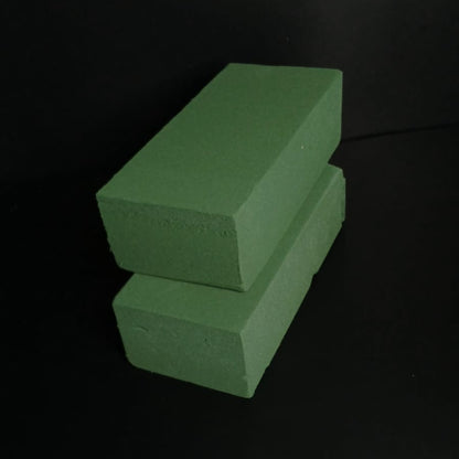 Espuma Floral Profesional (Tipo Oasis) para Arreglos Frescos - Ladrillo 22x10.5x7 cm